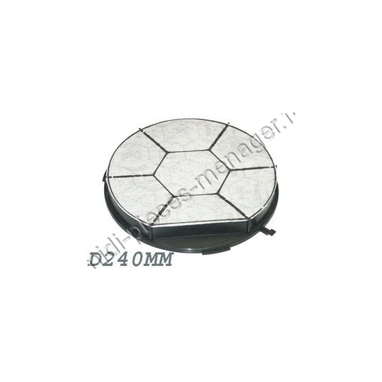 filtre a charbon de hotte type 28 arthur martin 5026816200