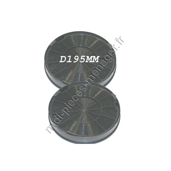 2 filtres charbon ariston c00050989