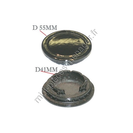 chapeau de bruleur diametre 36 rosiere 93597706