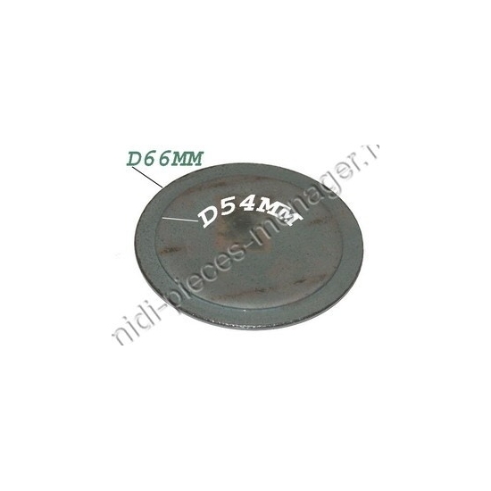 chapeau de bruleur diametre 66 brandt 71X5067