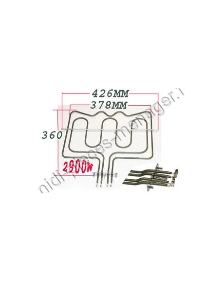 resistance voute 1000+1900w electrolux 3192081044