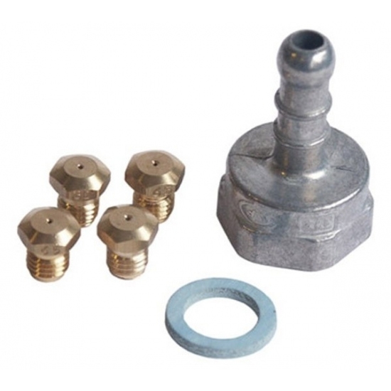 jeu d'injecteurs + tetine + joint butane brandt 71X7858
