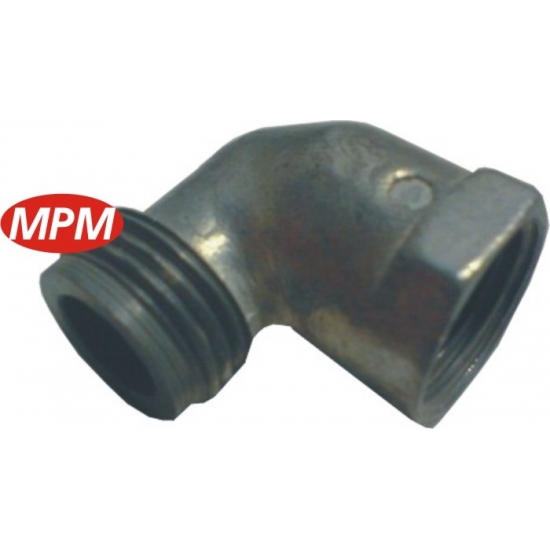 RACCORD GAZ COUDE MALE/FEMELLE