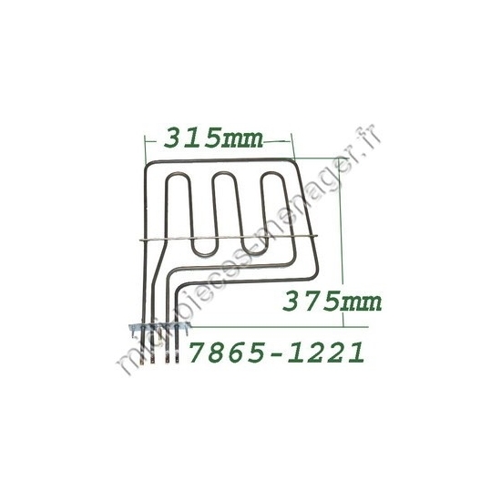 resistance voute fagor brandt 77X2921