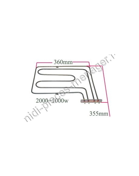 resistance voute ariston c00010301