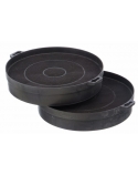 kit de 2 filtres charbon actif DHZ5140 - DHZ5146 - LZ51400 hotte bosch siemens 00353121