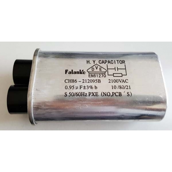 condensateur 0.95MFD 2100VAC micro-ondes 00231007