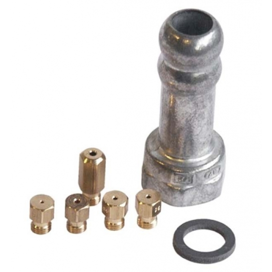 kit injecteur gaz naturel avec embout et notice arthur martin electrolux 6033004992
