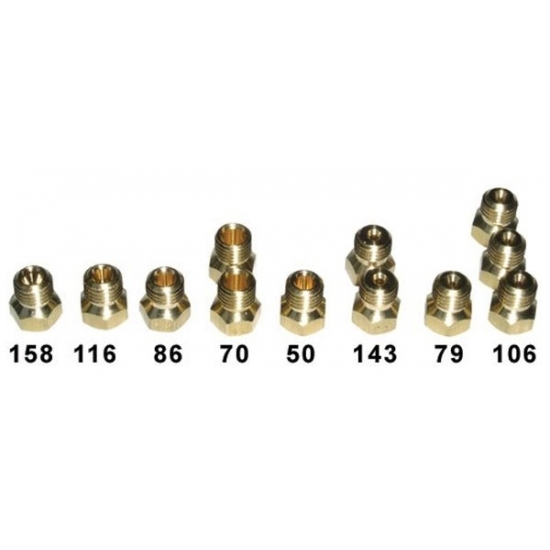 KIT INJECTEURS GN+BUTANE+GAS PL cuisinière ariston indesit  C00114463