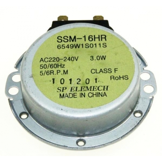 moteur plateau tournant micro-ondes LG 6549w1s011s