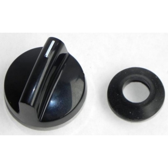 bouton de commande noir table plaque cuisson miele 8339850