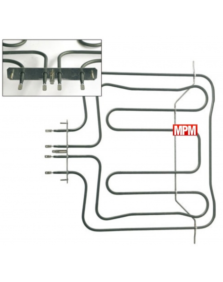 resistance four 1000+1700W 230V smeg 806890527