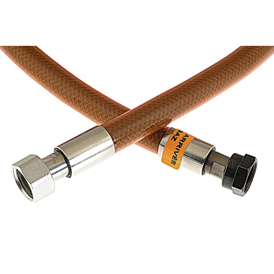 Flexibles de gaz Vissinox+ gaz Butane/Propane Validité illimitée, 1.5 m  raccord tournant 360°, TBV150, WPRO