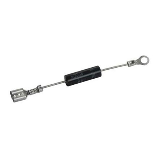 diode HV micro ondes whirlpool 481221838323 482000006101