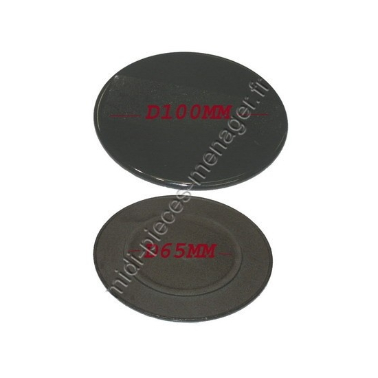 482000026824 - Chapeau de bruleur diamètre 65 Whirlpool Ariston