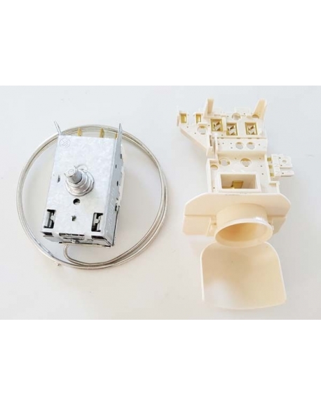 kit thermostat + support lampe invensys K59S2788500 refrigerateur congelateur whirlpool 484000008566