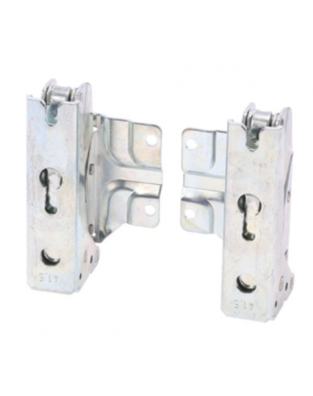 kit de 2 charnières porte refrigerateur congelateur bosch siemens 12004051