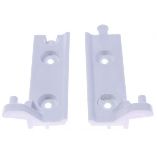 kit charnieres de portillon freezer haut et bas refrigerateur congelateur whirlpool 481931023712