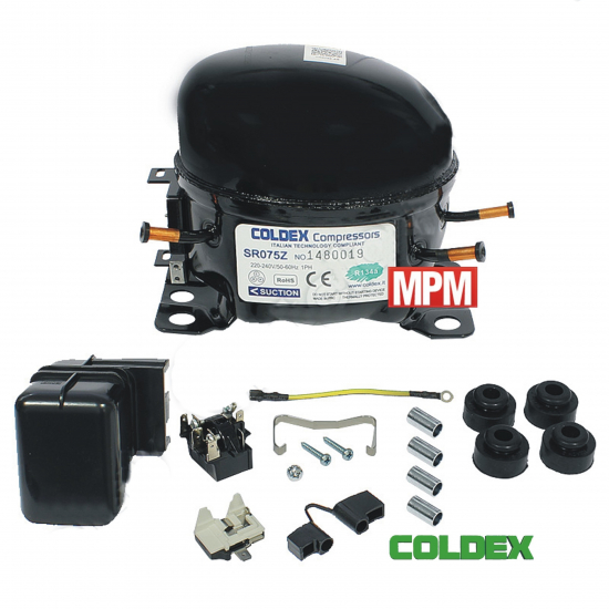 SR075Z - compresseur refrigerateur COLDEX R134A - 1/5+