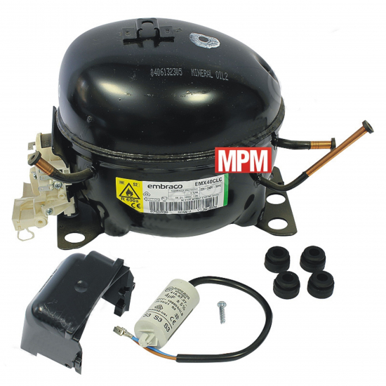 EMX40CLC - compresseur refrigerateur EMBRACO R600A - 1/8