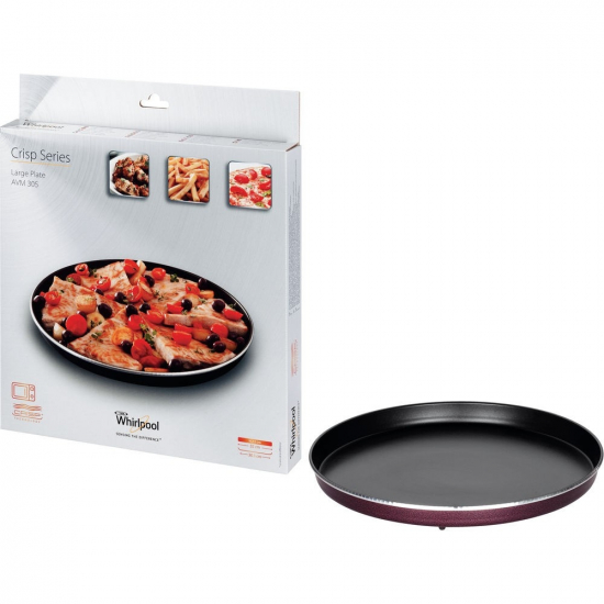 AVM305 - Plat Crisp Whirlpool - Taille L - WPRO 480131000085