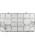 CHF190 - Filtre à charbon antiodeurs hotte aspirante Type 190 - WPRO 484000008578 