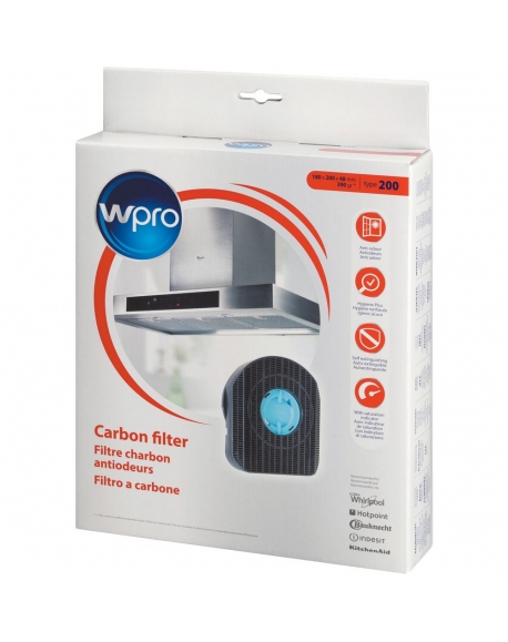 CHF200 - Filtre à charbon antiodeurs  - Type 200 - WPRO 484000008577 