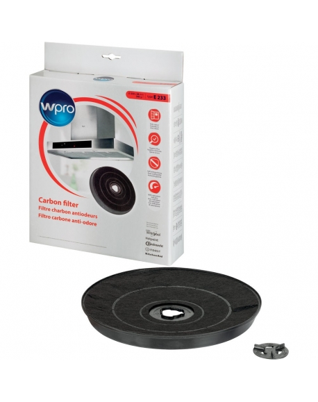 CHFE233 - Filtre à charbon antiodeurs - Type E233 - WPRO 484000008636 