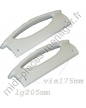 2 poignees refrigerateur whirlpool 481231019093