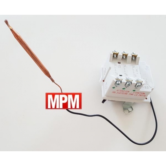 thermostat chauffe eau bsd tripolaire sonde 37mm