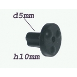 patins caoutchouc x4 plaque de cuisson whirlpool 481246368017 patins caoutchouc x4 plaque de cuisson whirlpool 481246368017