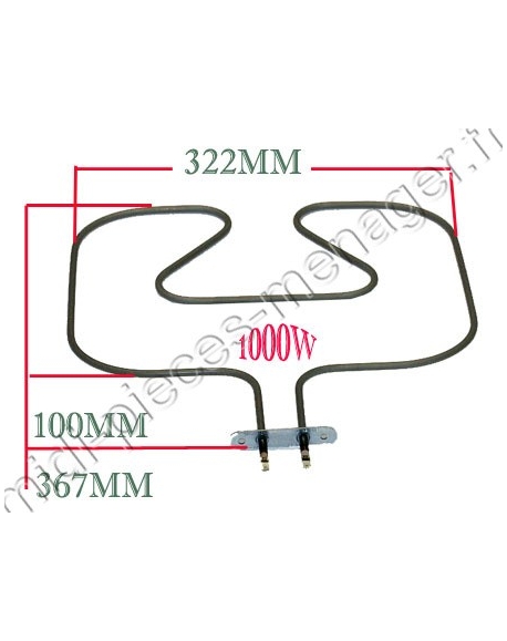 resistance sole four electrolux 3970125013