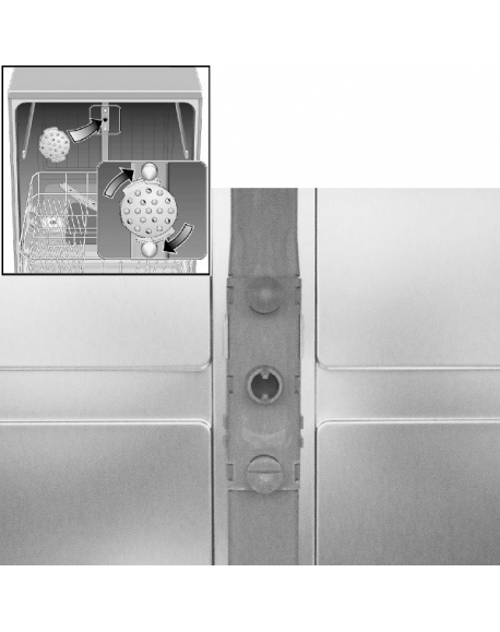 tête d'aspersion lave vaisselle bosch siemens 00167301