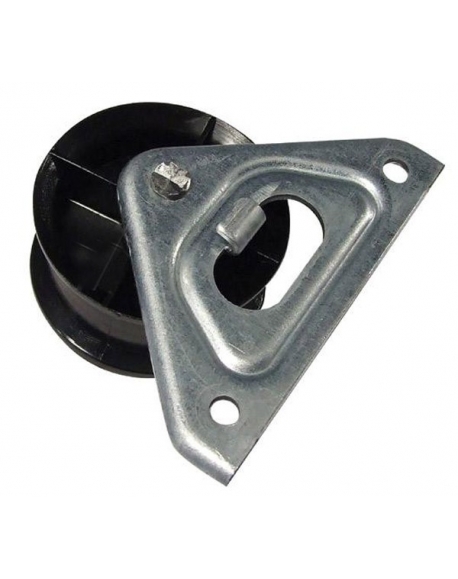 galet tendeur + support courroie seche linge ariston hotpoint C00113879 C00504520