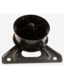 galet tendeur + support courroie seche linge ariston hotpoint C00113879 C00504520