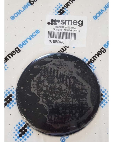 chapeau de bruleur table de cuisson smeg 351050560 351050670