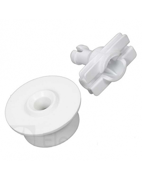 roulette pour l'avant du panier inferieur lave vaisselle arthur martin electrolux 8996464019208