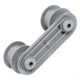 roulette de support pour panier lave vaisselle arthur martin electrolux 1172389007