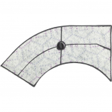 CHF85 - Filtre à charbon antiodeurs - Type 10 - WPRO 484000008582 