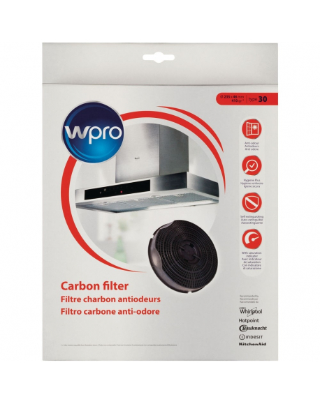 CHF30 - Filtre à charbon antiodeurs - Type 30 WPRO 484000008609