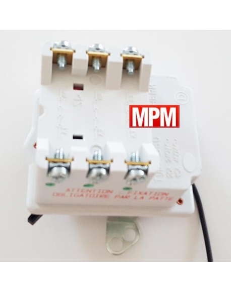 thermostat chauffe eau bsd tripolaire sonde 37mm