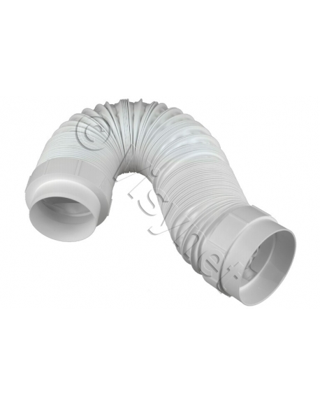 Tuyau evacuation air 3m seche-linge 102 mm 10,2 cm gaine flexible  climatiseur