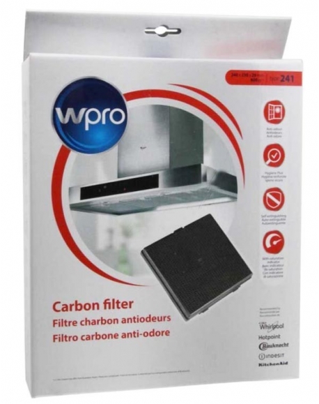 CHF007 - filtre a charbon type D241 hotte WPRO 484000008779