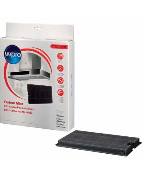 CHF035 - Filtre à charbon antiodeurs - Type 35 - WPRO 484000008675 