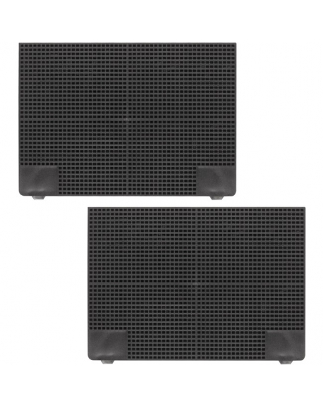 CHF141 - 2 Filtres à charbon antiodeurs - Type D141 - WPRO 484000008781 