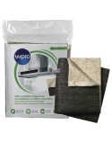 NCF351 - Filtre combiné antigraisse et antiodeurs universel en fibres naturelles WPRO 484000008652 