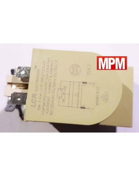 481010807672 - filtre antiparasite seche linge whirlpool ariston
