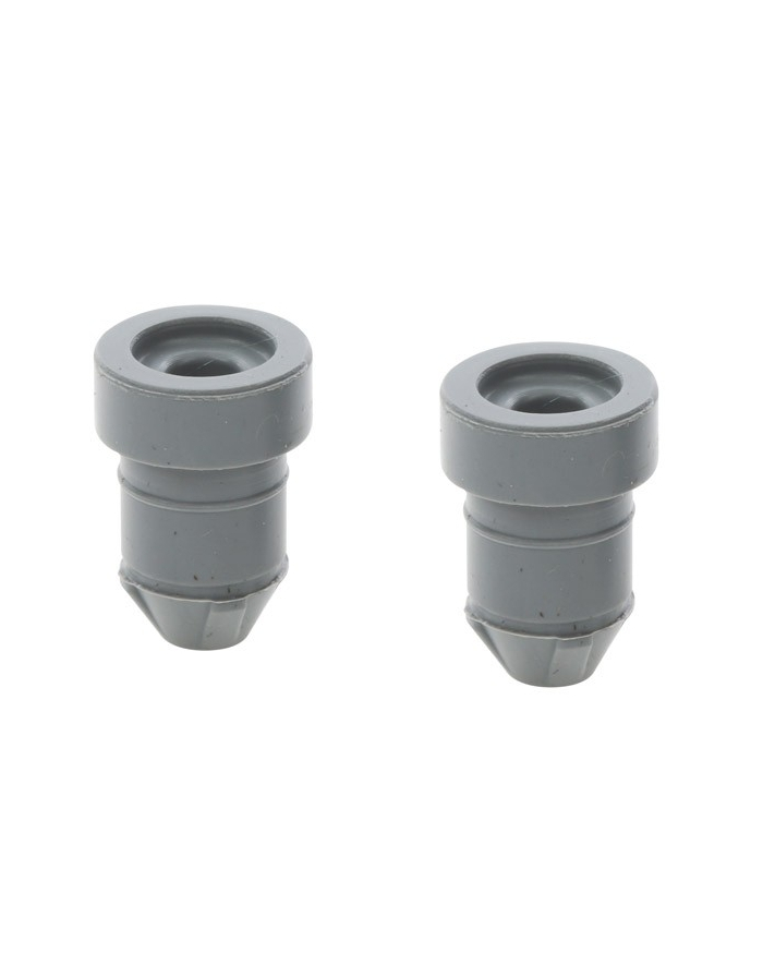 Jeu De 2 Bouchons De Lave-phares Pour BMW Série 3 E46 (1997-2005) - Références 61677066847 (droit) Et 61677066848 (gauche) - Plastique Noir