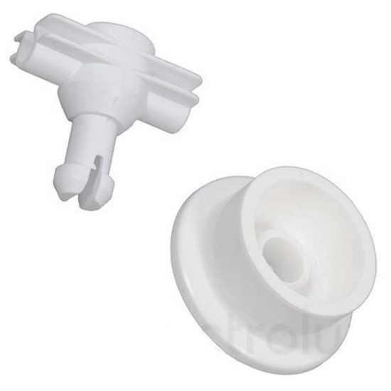 roulette pour l'avant du panier inferieur lave vaisselle arthur martin electrolux 8996464019208