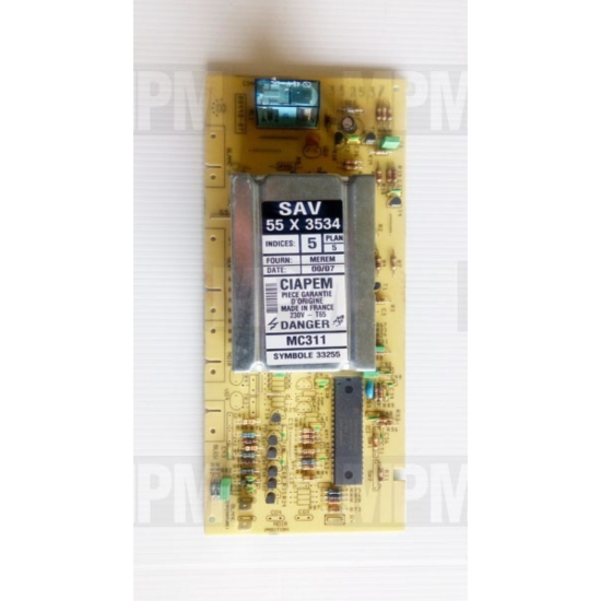 55X3534 - Carte de puissance lave-linge Brandt